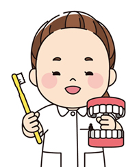 歯を磨くコツ